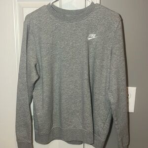 Nike gray sweatshirt